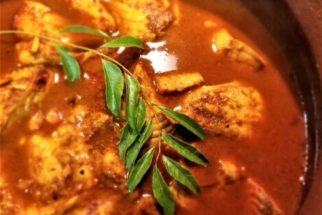 Indian Fish Curry with Tilapia